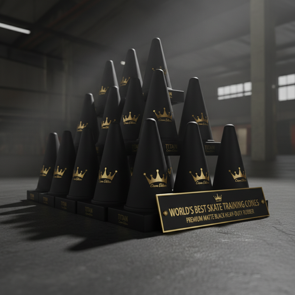 TITAN Crown Edition World's Best Skate Training Cones