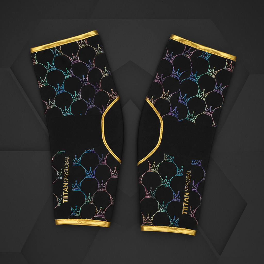 TITAN Compression Knee Sleeves Crown Edition