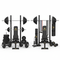 TITAN His & Hers Couples Home Gym Bundle — Crown Edition