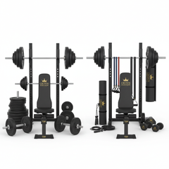 TITAN His & Hers Couples Home Gym Bundle — Crown Edition 👑