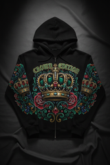 TITAN Zip-Up Hoodie — Crown Edition