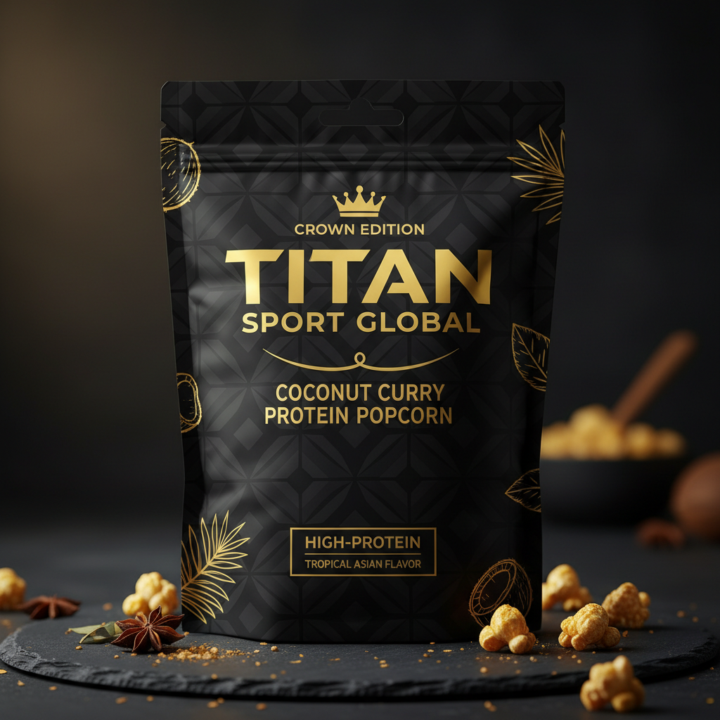 Coconut Curry Protein Popcorn — TITAN SPORT GLOBAL