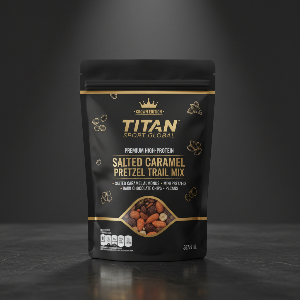 Crown Salted Caramel Pretzel Protein Trail Mix — TITAN SPORT GLOBAL