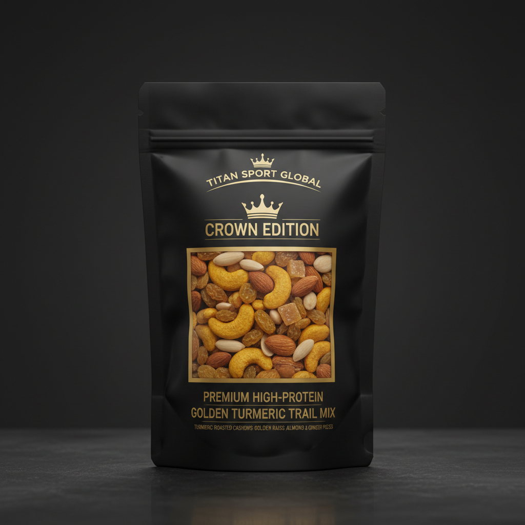 Crown Golden Turmeric Protein Trail Mix — TITAN SPORT GLOBAL