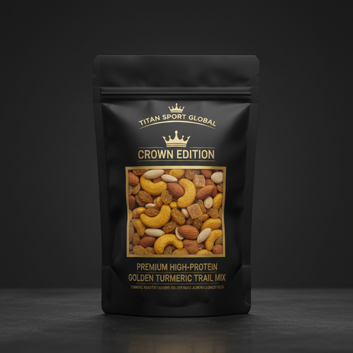 Crown Golden Turmeric Protein Trail Mix — TITAN SPORT GLOBAL