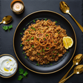 TITAN Lebanese Vegetarian Mujaddara Lentil Rice Lunch