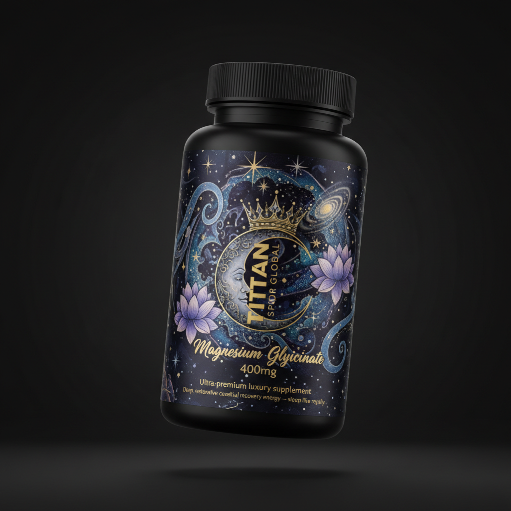 TITAN Magnesium Glycinate — 400mg High Absorption