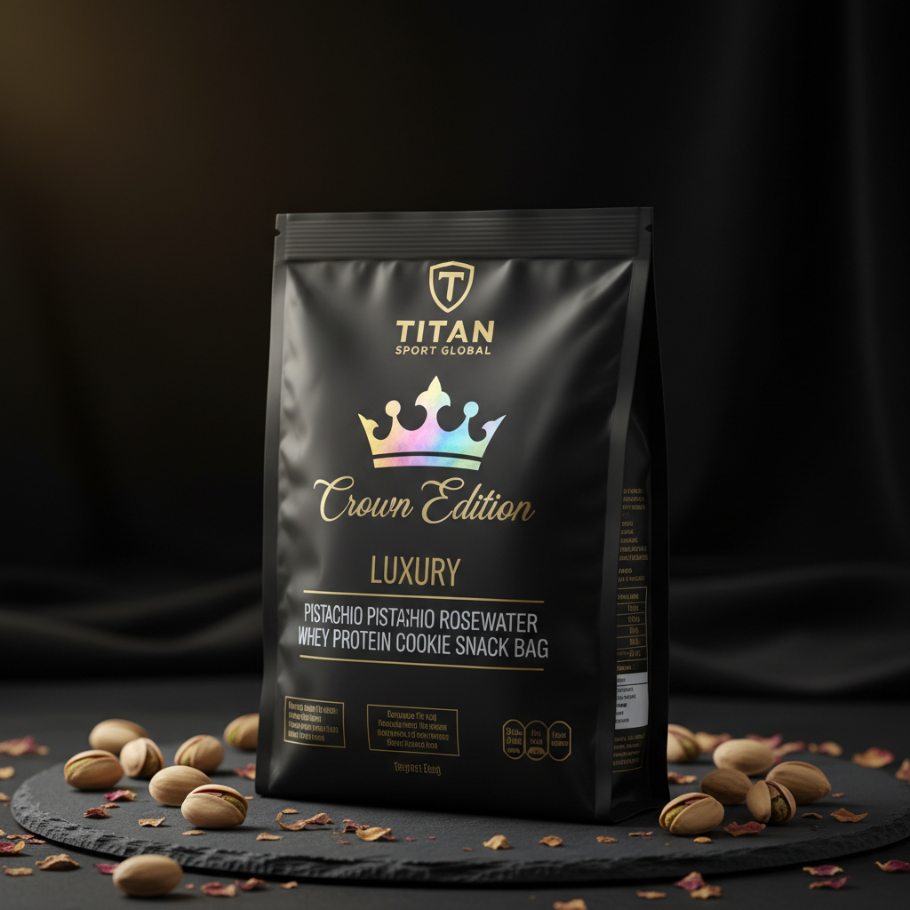 Crown Edition Pistachio Rosewater Whey Protein Cookie — TITAN SPORT GLOBAL