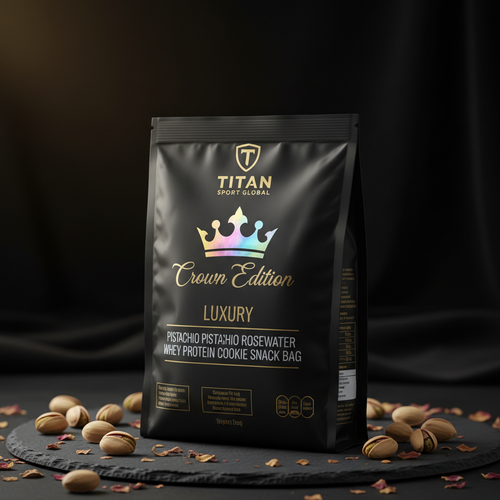 Crown Edition Pistachio Rosewater Whey Protein Cookie — TITAN SPORT GLOBAL