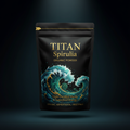TITAN Spirulina Organic Powder - Triple-Purified 70% Protein