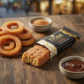 TITAN Vegan Protein Bar Churro Crown Edition — 20g protein premium product shot