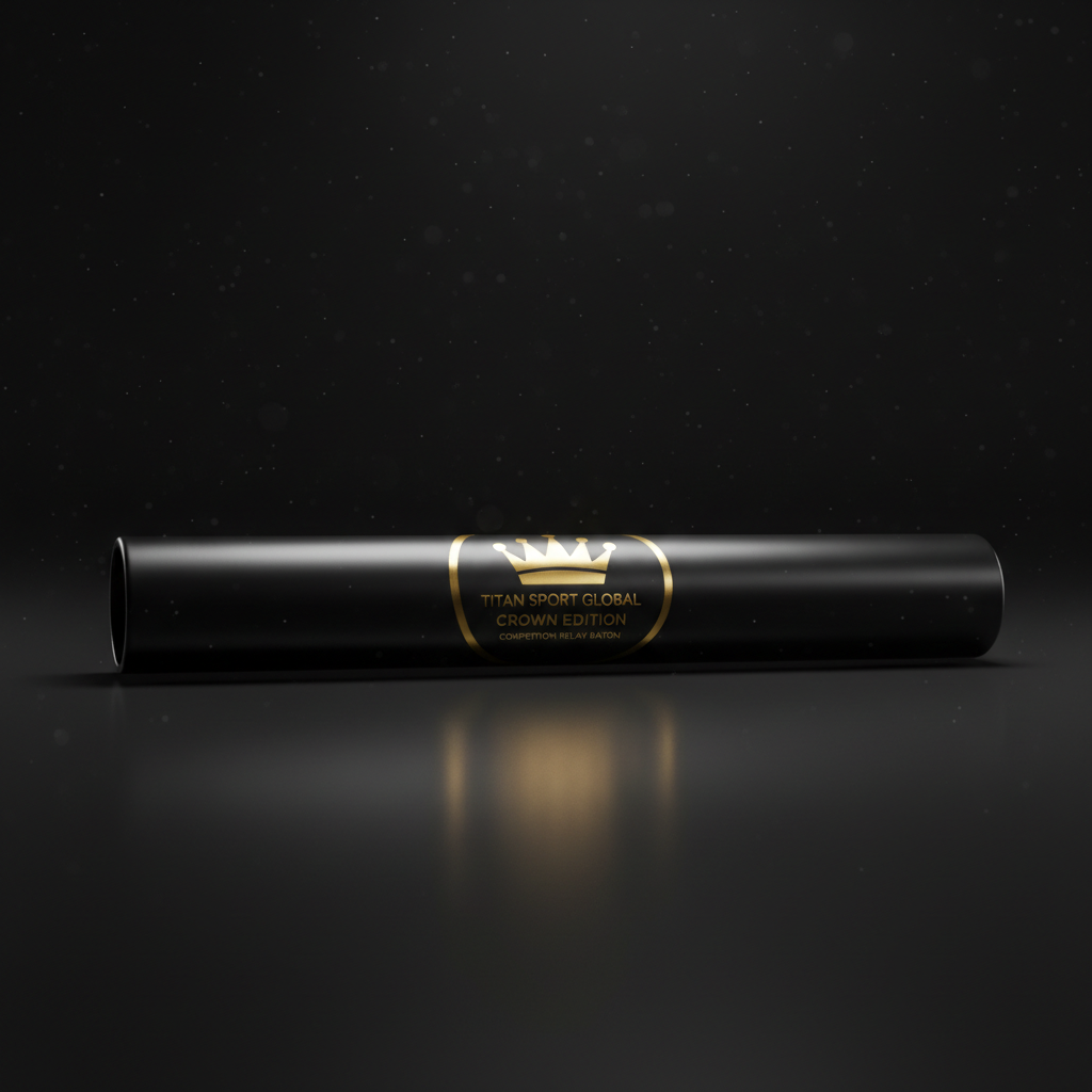 TITAN Crown Relay Baton Aluminum Competition