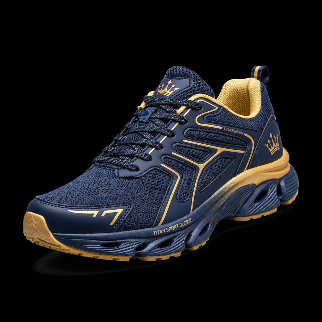 TITAN Women's Running Shoe Ocean Royale Crown Edition