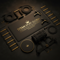 TITAN All-In-One Cricket Player's Home Gym Kit Crown Edition