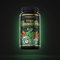 TITAN RecoverPro Post-Workout - Organic BCAA + Electrolytes supplement bottle