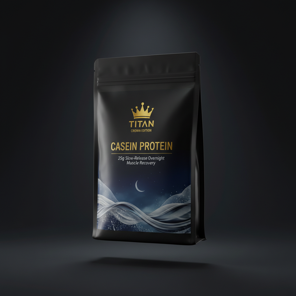 TITAN Casein Protein — Slow-Release Overnight Muscle Recovery