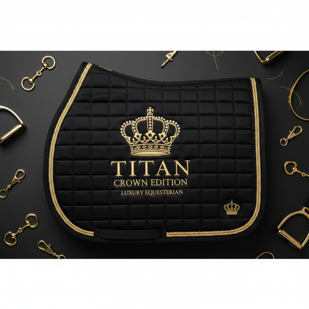 TITAN Crown Edition Equestrian Saddle Pad