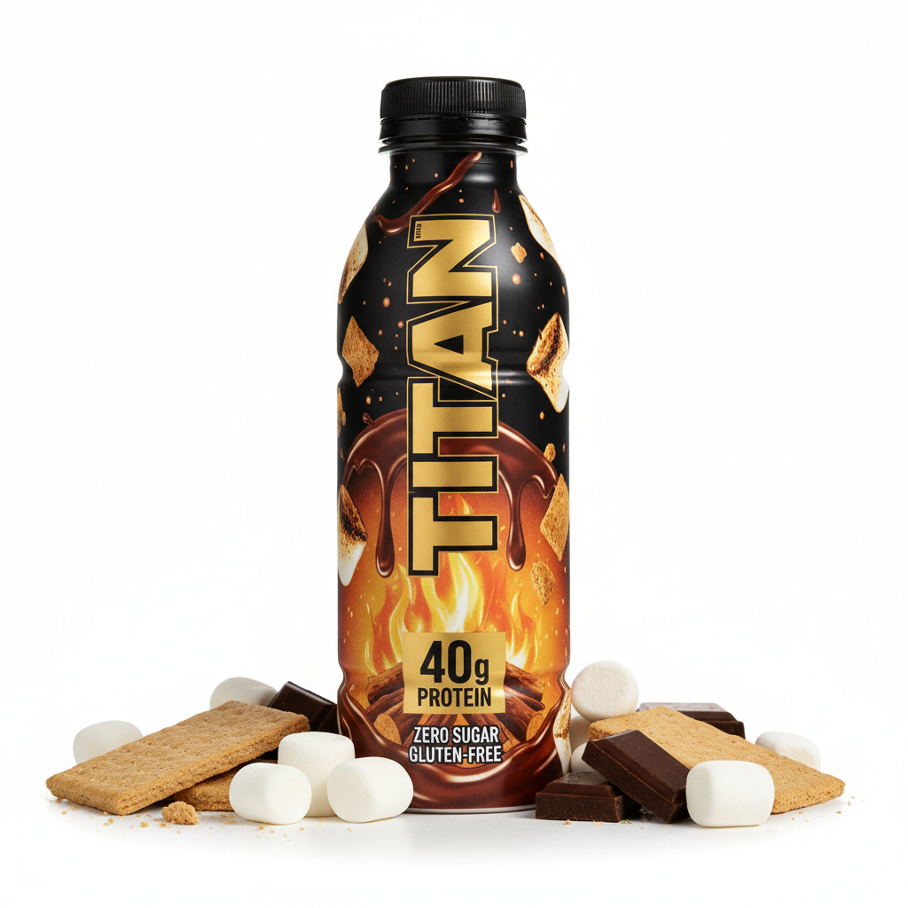 TITAN RTD Protein Shake - S'mores 40g Campfire
