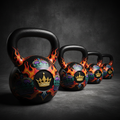 TITAN Crown Edition Cast Iron Kettlebell Set