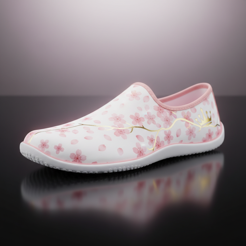 TITAN Cherry Blossom Zen Yoga Studio Shoe — Crown Edition