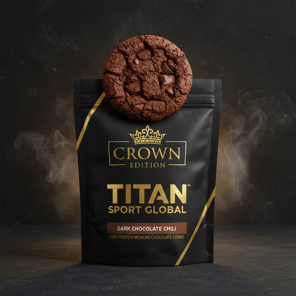 Mexican Dark Chocolate Chili Protein Cookie — TITAN SPORT GLOBAL