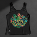 TITAN Women's Tropical Crown Tank Top flat lay