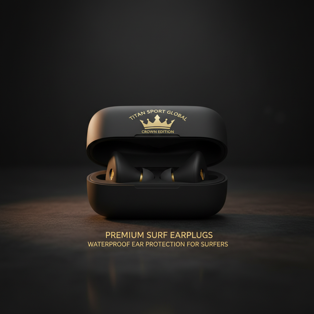 TITAN Crown Surf Earplugs Surfer's Ear Protection