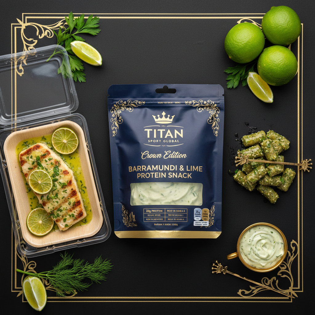 TITAN High-Protein Barramundi & Lime Snack Pack