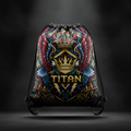 TITAN Drawstring Bag - Crown Edition