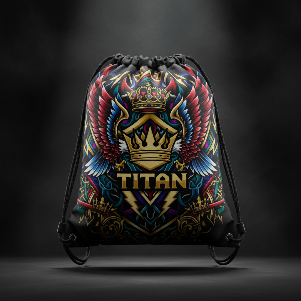 TITAN Drawstring Bag - Crown Edition