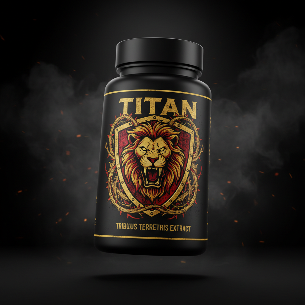 TITAN Tribulus Terrestris Extract - 90% Saponins Testosterone Booster