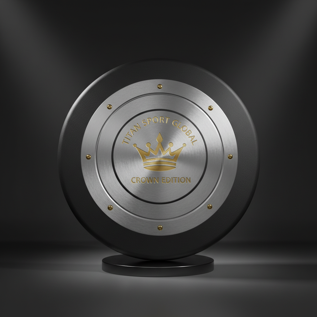 TITAN Crown Competition Discus Steel & Rubber