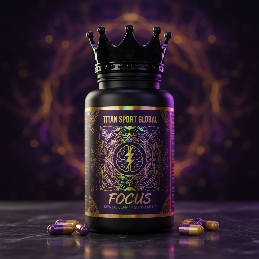 TITAN Caffeine L-Theanine Focus Caps Obsidian Crown Edition