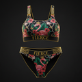 TITAN Women's Bikini Top - Fierce Beach Queen Crown Edition Design
