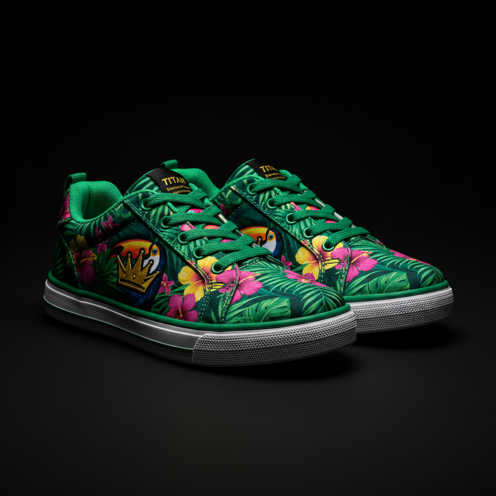 TITAN Kids Tropical Jungle Training Sneaker — Crown Edition