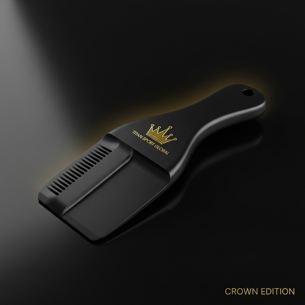 TITAN Crown Surf Wax Comb Dual-Side Scraper Tool