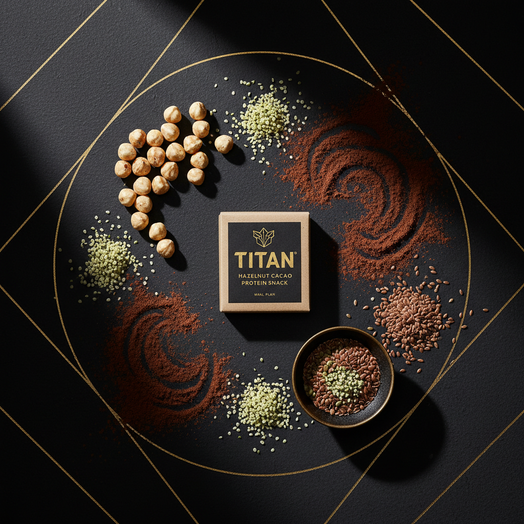 TITAN Hazelnut Cacao Protein Snack