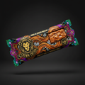 TITAN Protein Bar Salted Caramel — Crown Edition bold tattoo-style artwork