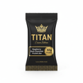 TITAN Raspberry Dark Chocolate Protein Bar Crown Edition packaging
