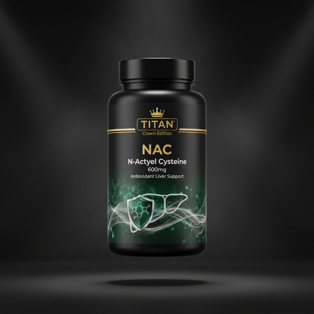 TITAN NAC — N-Acetyl Cysteine 600mg Antioxidant & Liver Support
