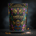 TITAN Roasted Pumpkin Seeds Himalayan Salt — Crown Edition bold tattoo-style artwork