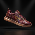 TITAN Crown Edition Crimson Empress Women's Lifestyle Sneaker crimson rose gold geometric crown mosaic design