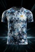 TITAN Men's Arctic Fractal Training Tee Glacier Edition