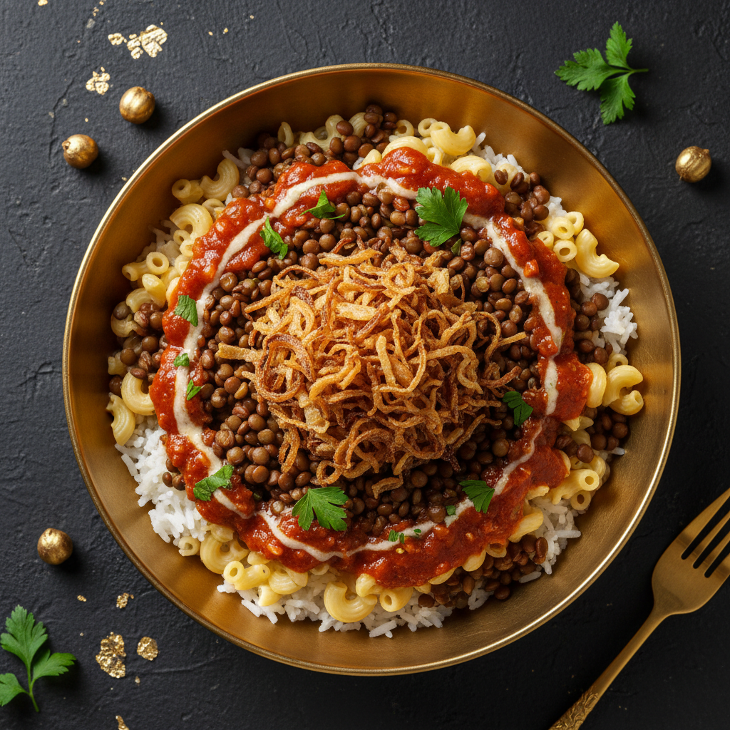 TITAN Egyptian Koshari Vegan Muscle Dinner Bowl