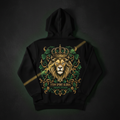 TITAN Men's Crown Edition Lounge Hoodie Forest Green Gold