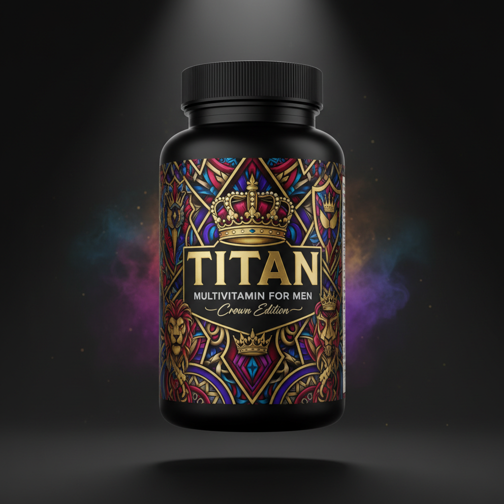 TITAN Multivitamin for Men - Crown Edition