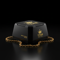 TITAN Plyometric Jump Box Crown Series — matte black with gold crown logo