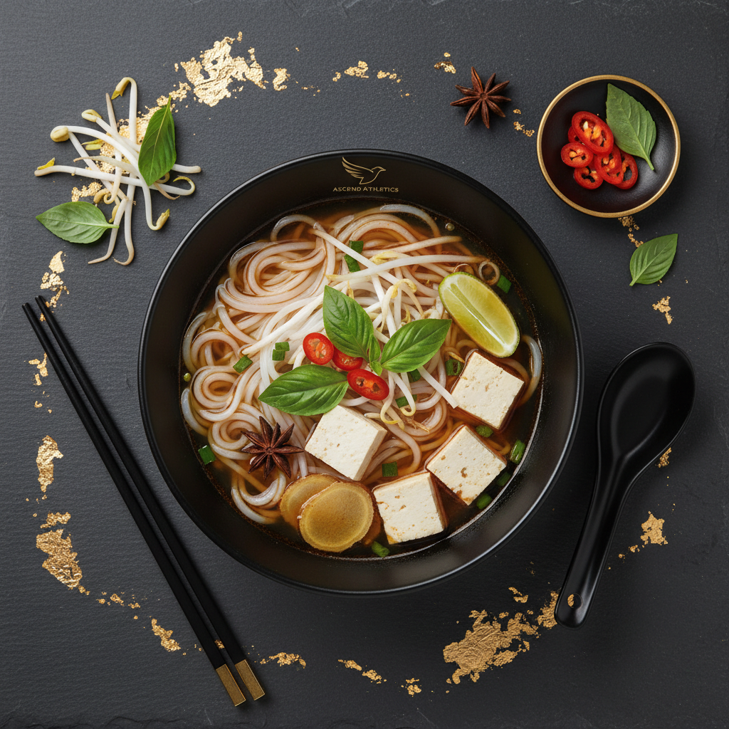Vietnamese Tofu Pho Noodle Soup - TITAN Sport Global