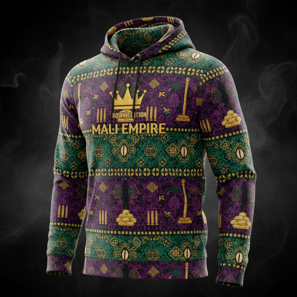 TITAN Mali Empire Pullover Hoodie — Mansa Edition