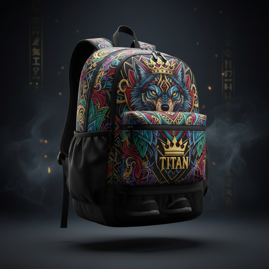 TITAN Gym Backpack - Crown Edition